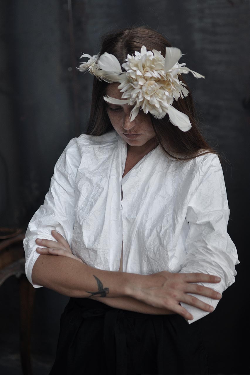 WRINKLED TYVEK JACKET