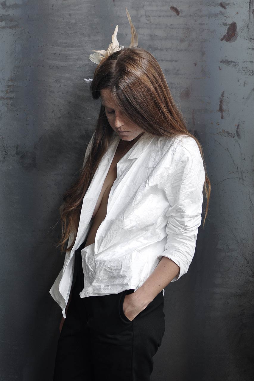 WRINKLED TYVEK JACKET