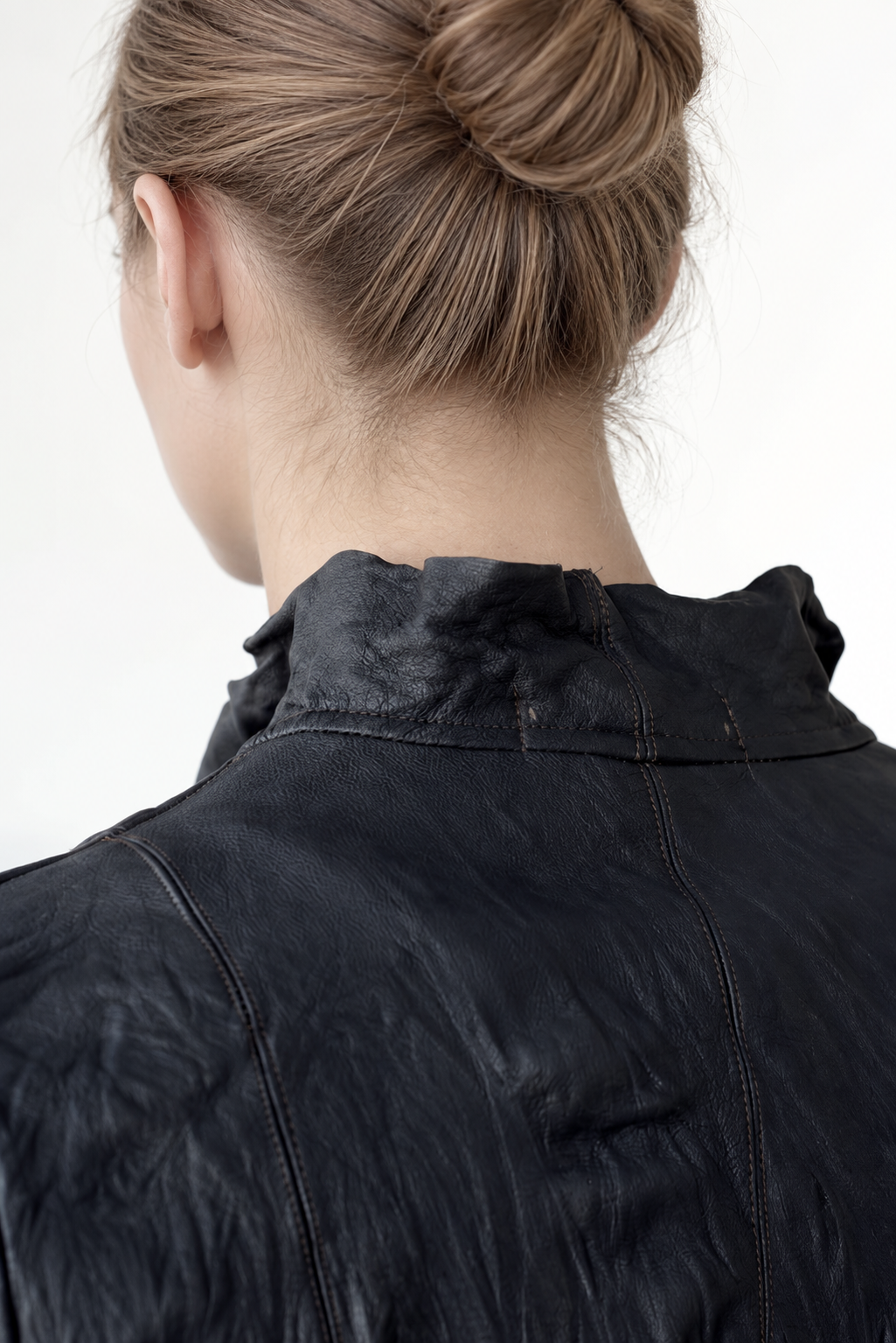 Wrinkled Leather Jacket