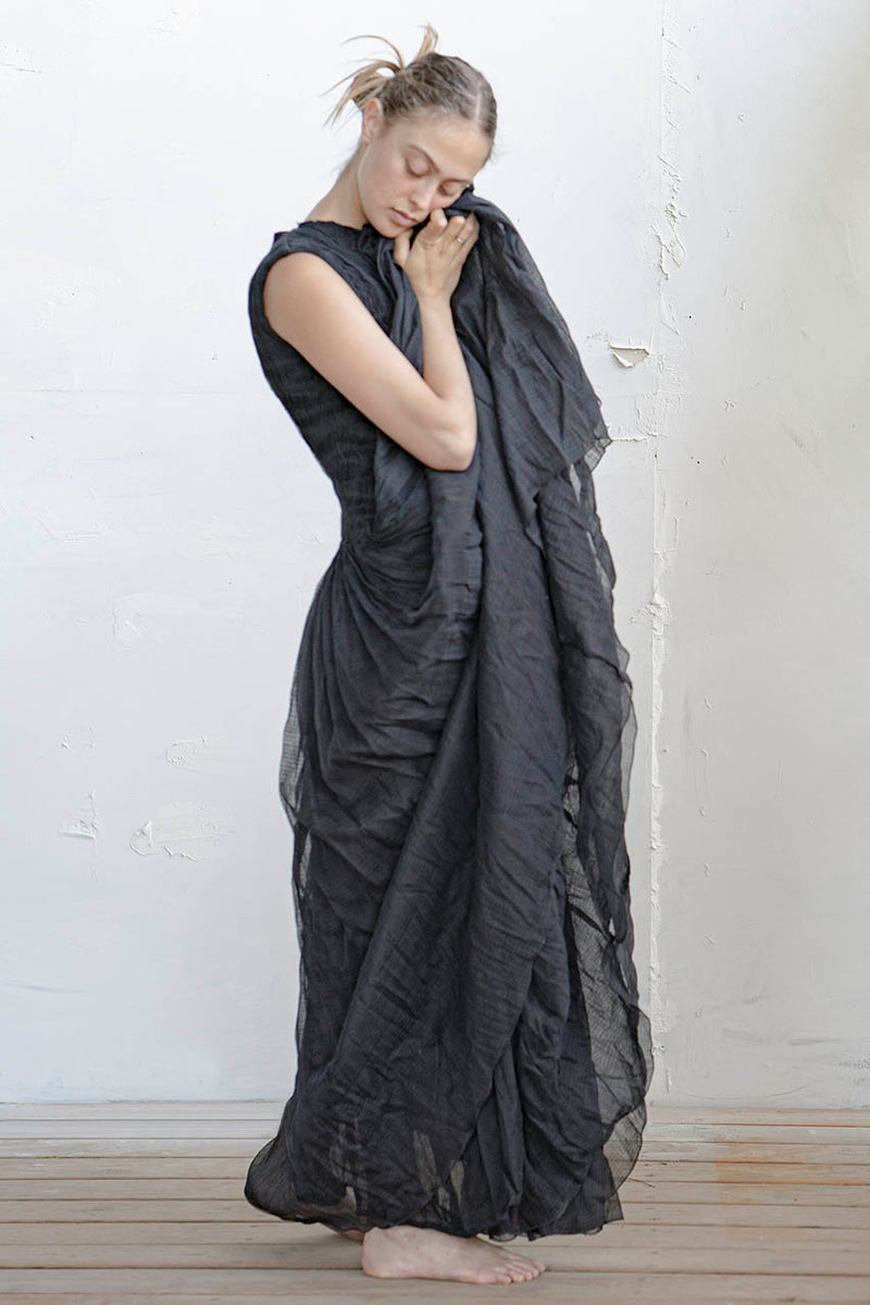 Yarden Dress - Natural / Black