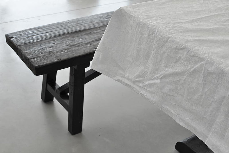 שרון ברונשר | מפת שולחן טייבק לבנה | אפורה| טקסטיל לבית | בוטיק אקססוריז לבית וטקסטיל אונליין-7