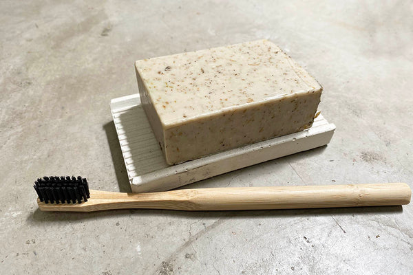 Bamboo Toothbrush with Charcoal Bristles