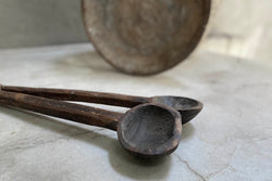 large wood spoon